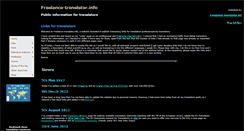 Desktop Screenshot of freelance-translator.info
