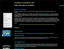 Tablet Screenshot of freelance-translator.info